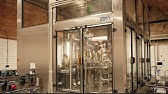 Complete beer filling line 4200BPH in Tarnobrzeg Brewery, Poland