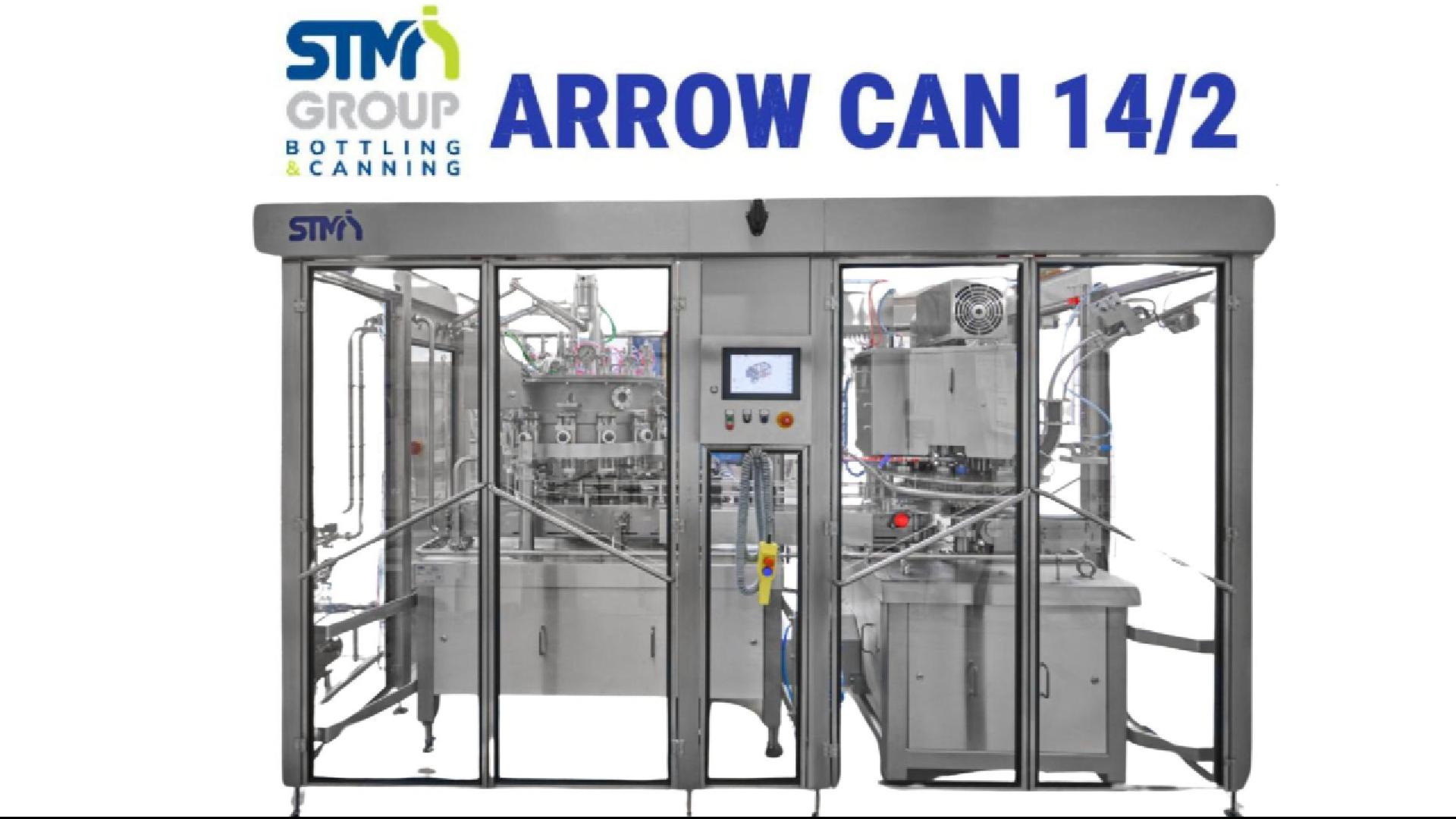 Canning machine Arrow Can 14/2 - 6000 cph