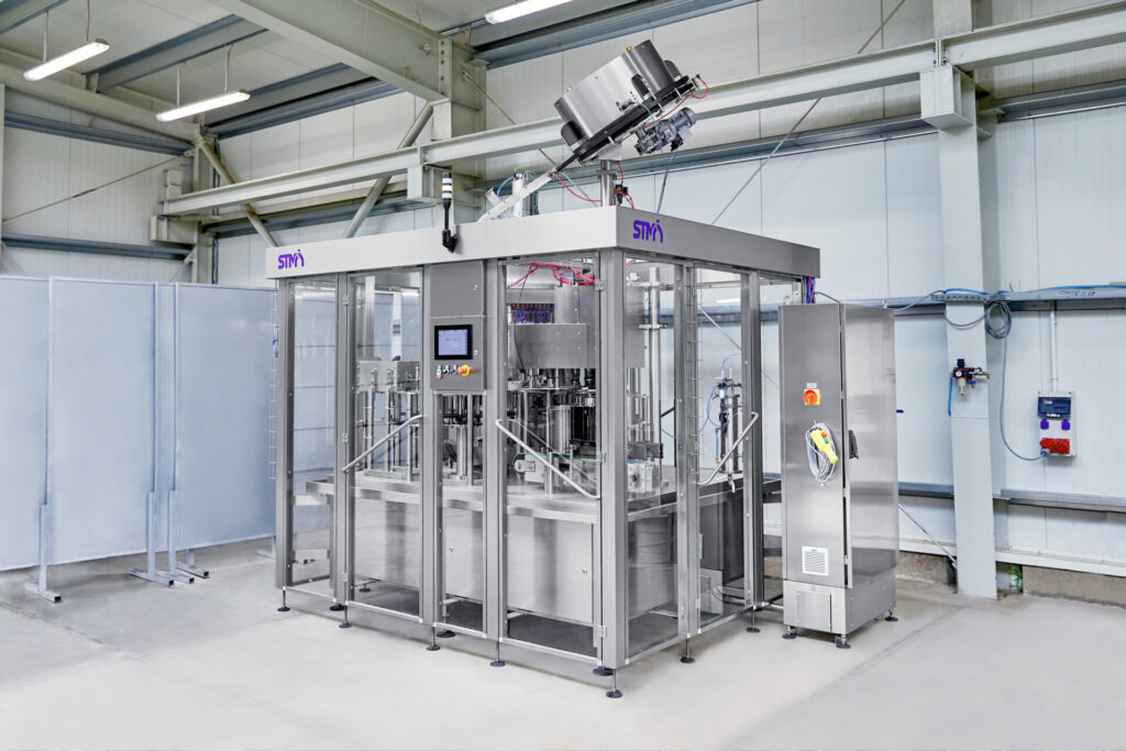 oil bottle filling line