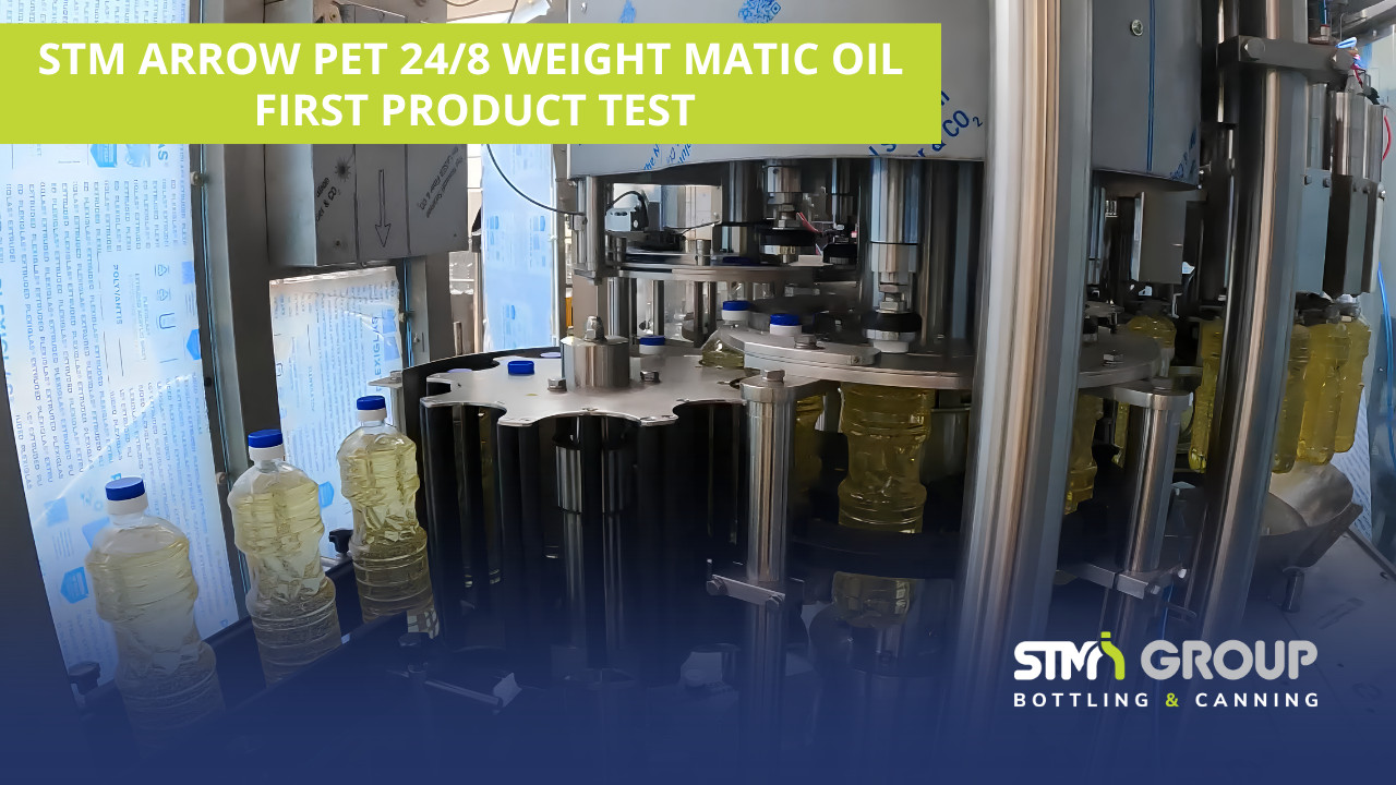 FIRST PRODUCT TEST 9,000 BPH ARROW PET 24/8 WEIGHT MATIC
