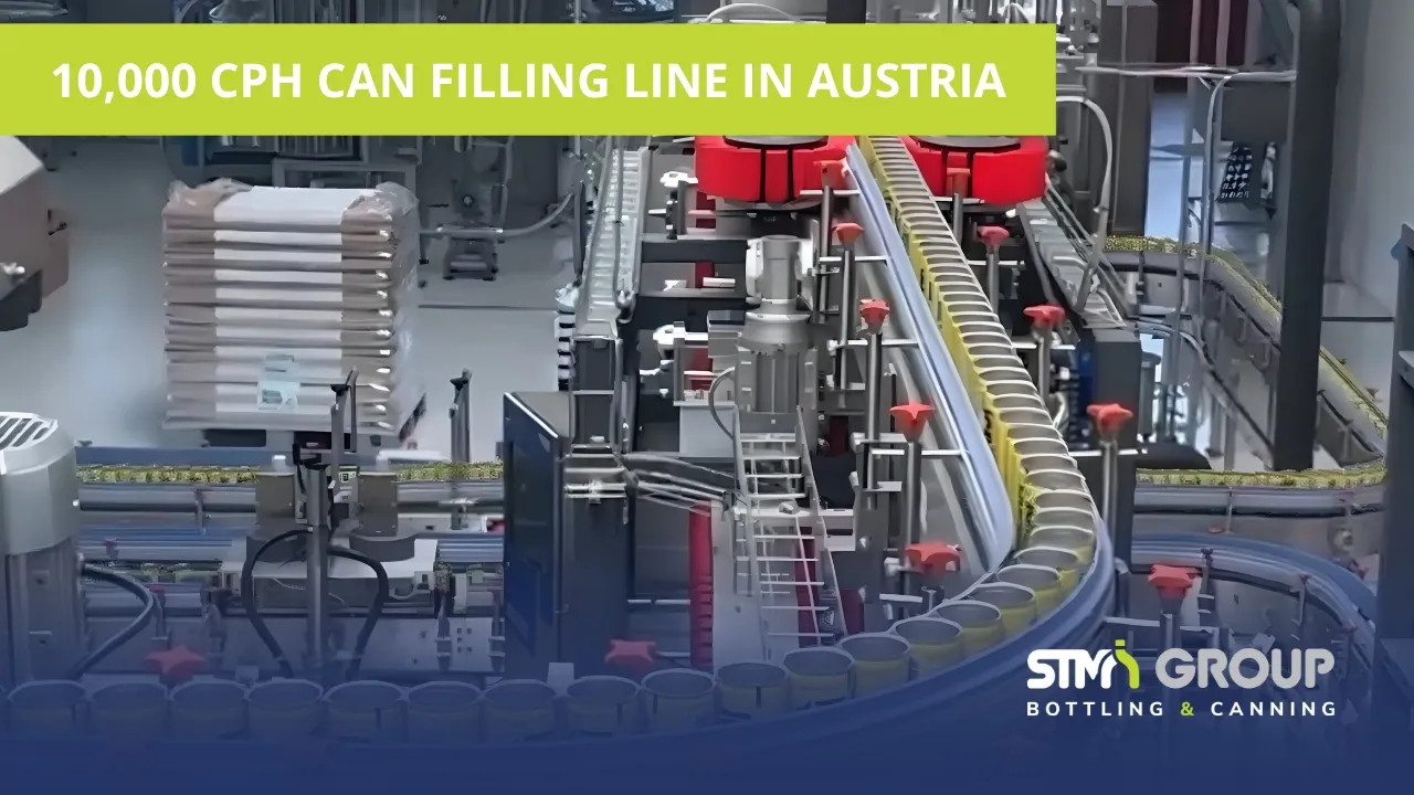 New Filling Line in Austria 10,000 CPH