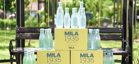 Linia rozlewnicza dla nowej marki wody Premium MILA – MUSZYNA