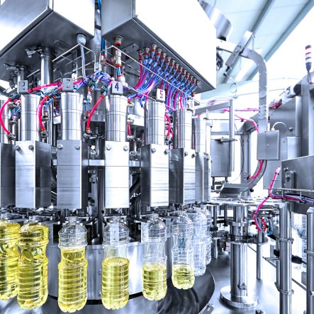oil bottle filling line