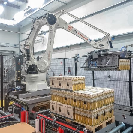 Automated canning lines for carbonated drinks