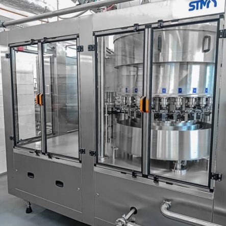 Beer bottling packaging line