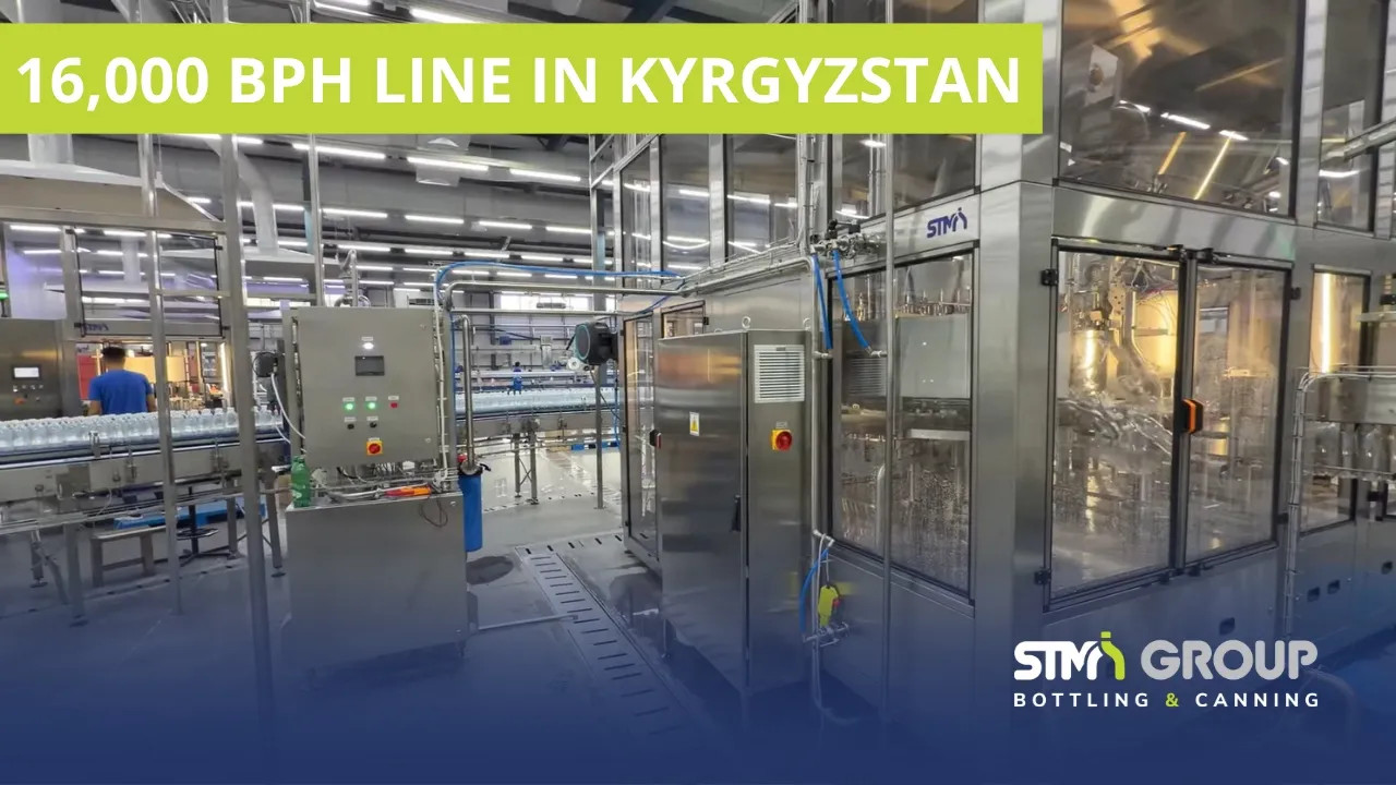 16,000 BPH Sparkling water and CSD Line in Kyrgyzstan