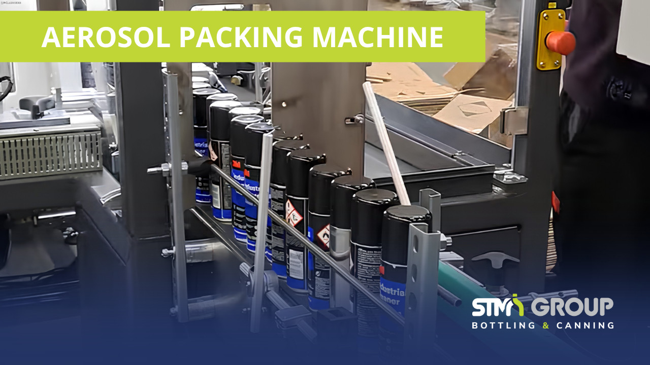 Aerosol Can Case Packer