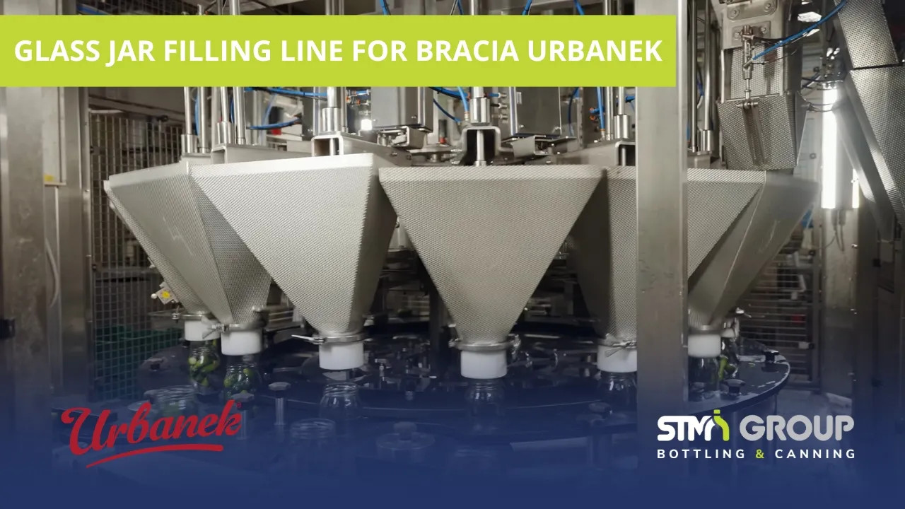 Linia napełniająca słoiki dla Bracia Urbanek